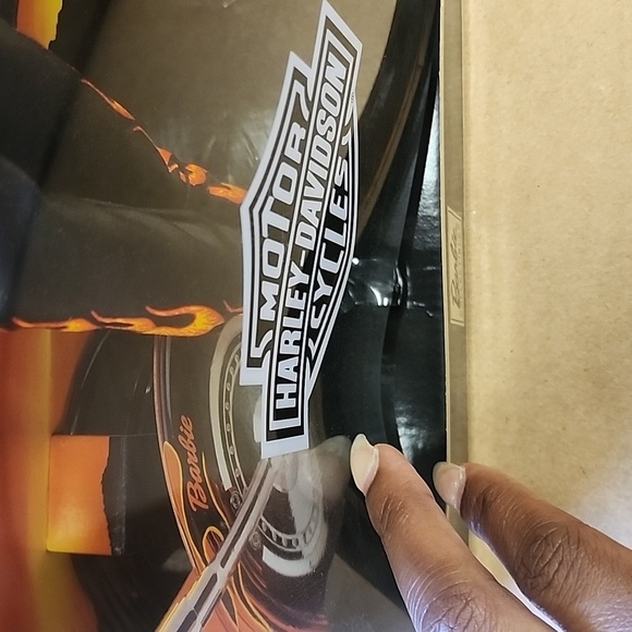 Harley-Davidson Collector Doll in Black and Silver - Picture 9 of 16